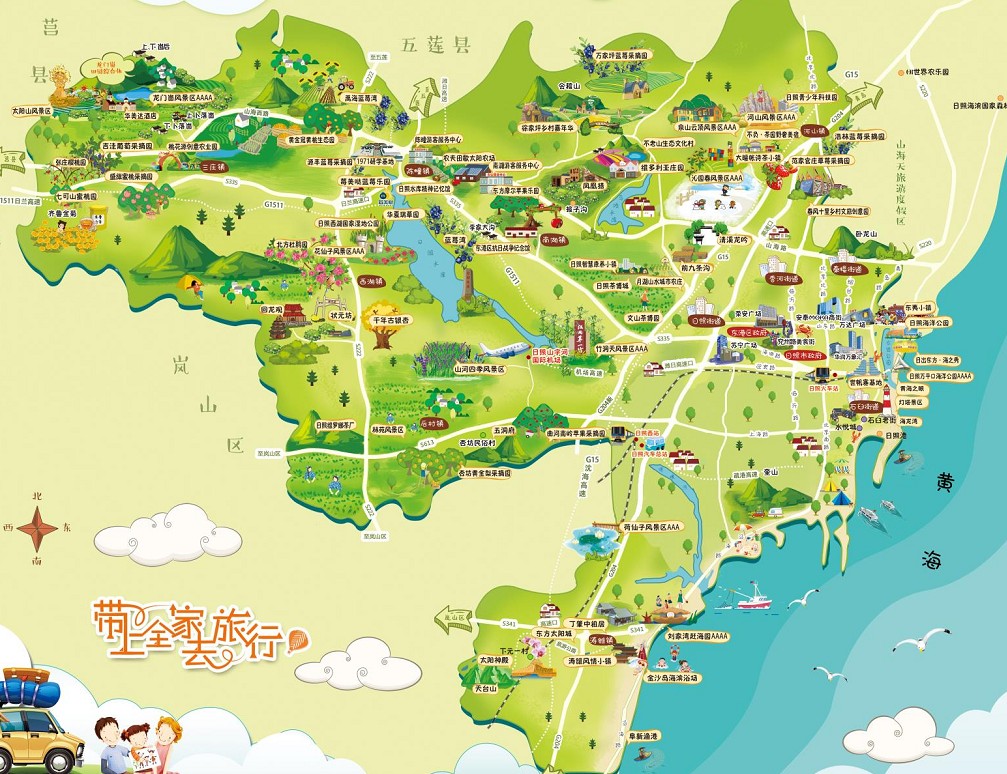 播州景区使用手绘地图给景区能带来什么好处？
